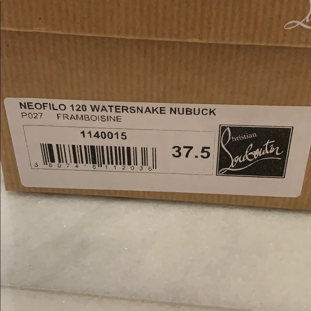 Christian Louboutin shoes Neofilo nubuck sz 37.5 - Picture 2 of 7